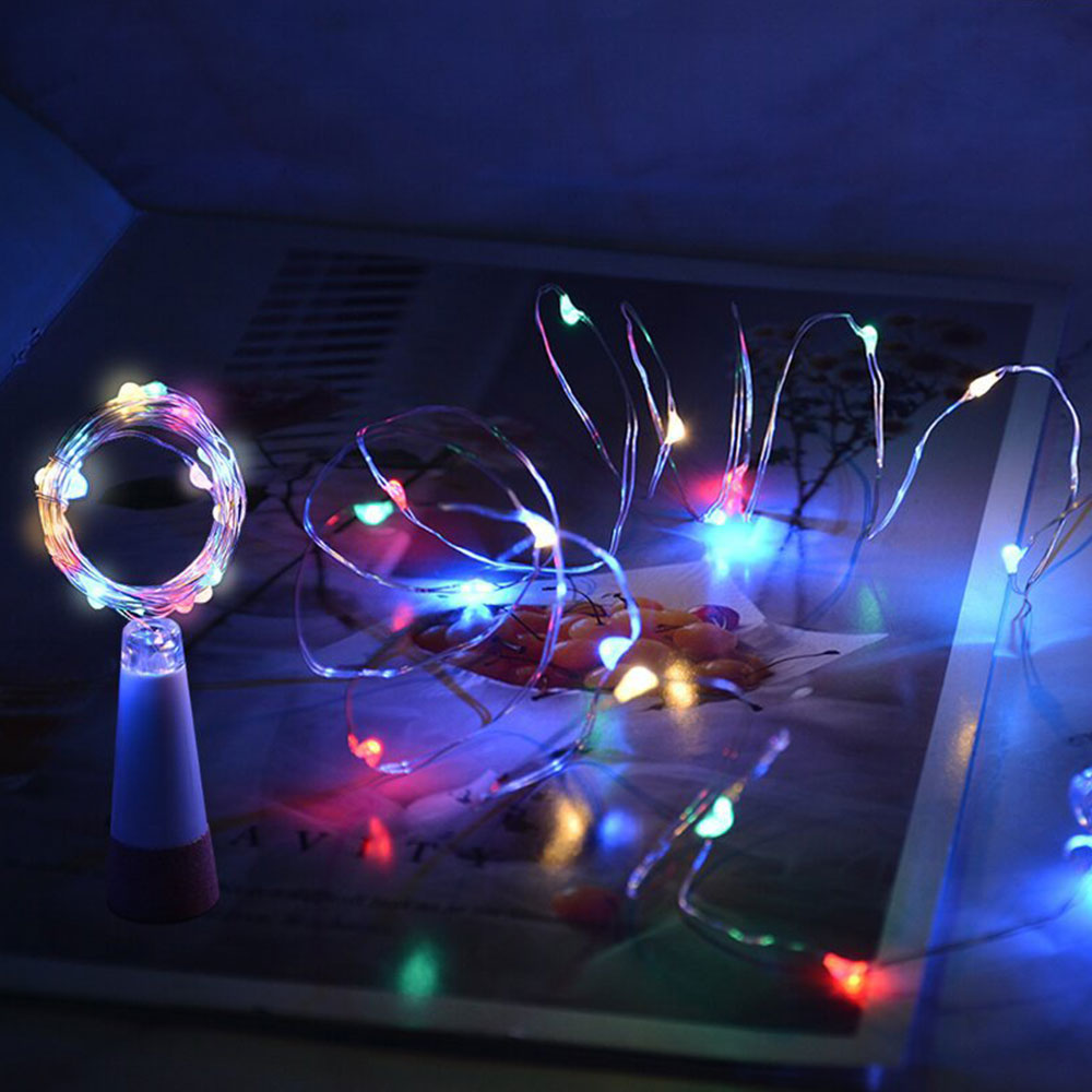 Decor Lighting Cork - 2 メートル 20 LED ウィッシングボトルコルクボトルフェアリーライト USB
