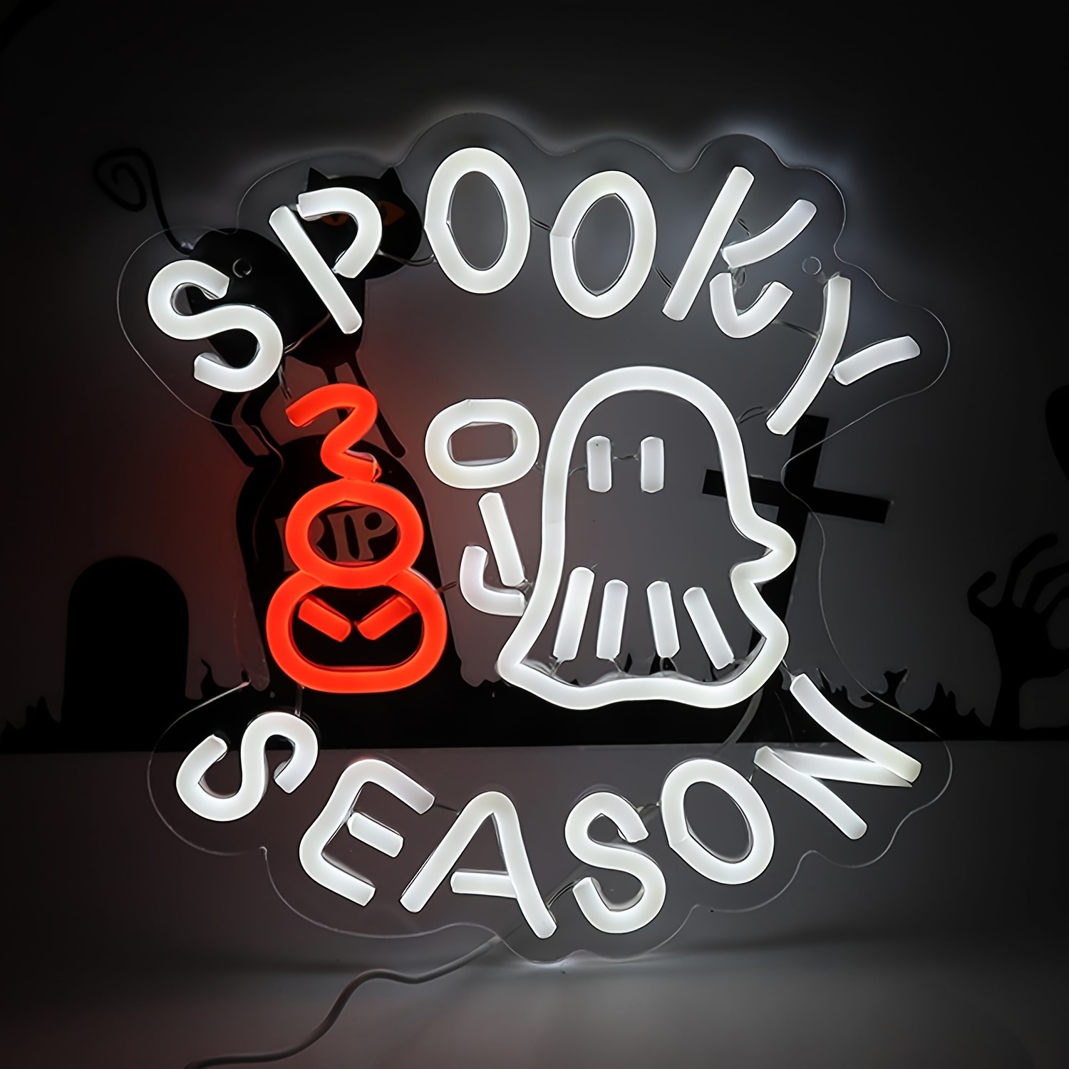 ハロウィンパーティー、リビングルーム、バー、寝室、ポーチ、写 - Lighting Room Decor Photo のレビューと価格