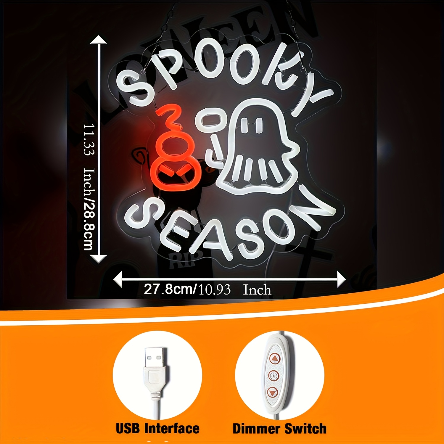 ハロウィンパーティー、リビングルーム、バー、寝室、ポーチ、写 - Lighting Room Decor Photo のレビューと価格