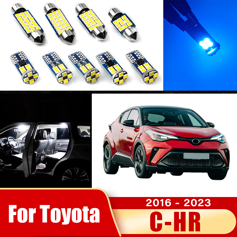 11 個車の LED 電球トヨタ C-HR CHR 2016 - Lighting Decor Inc のレビューと価格