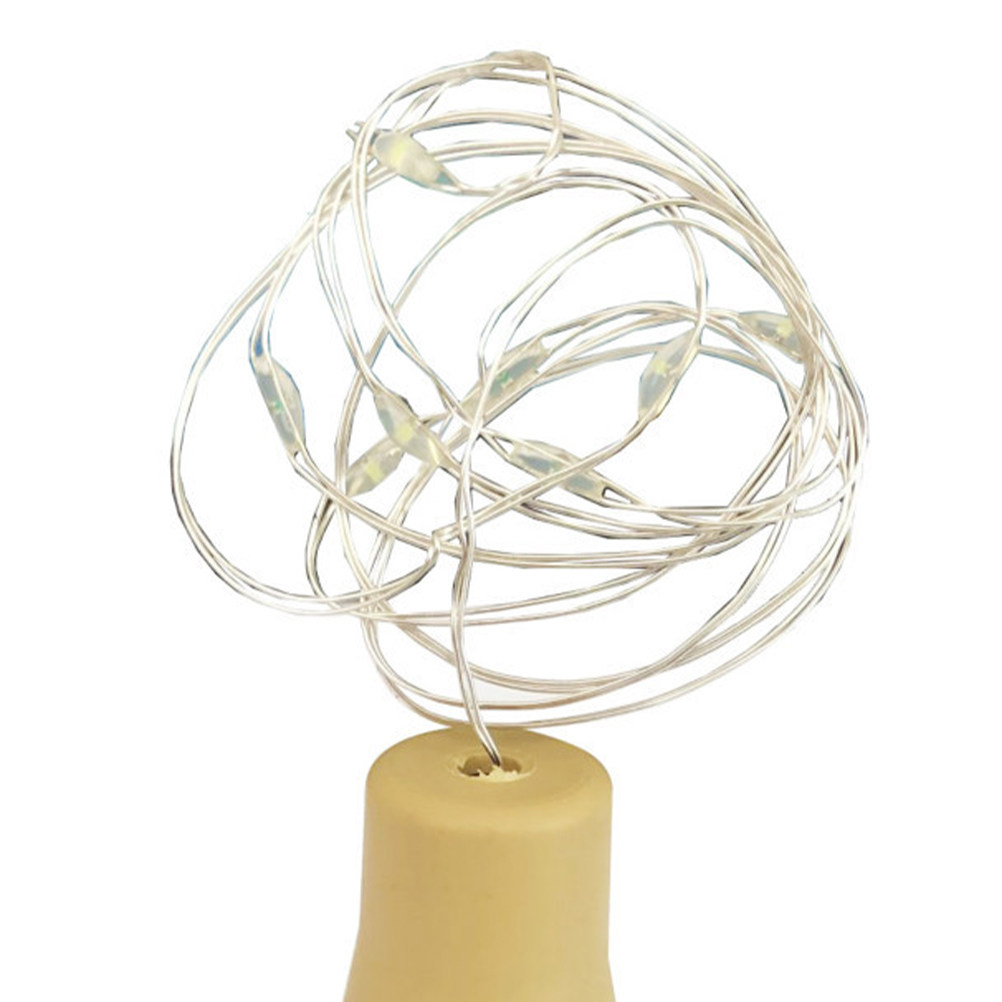 6個入り コルク製ストリングライト。クリエイティブな赤ワイン - Decor Lighting Cork のレビューと価格