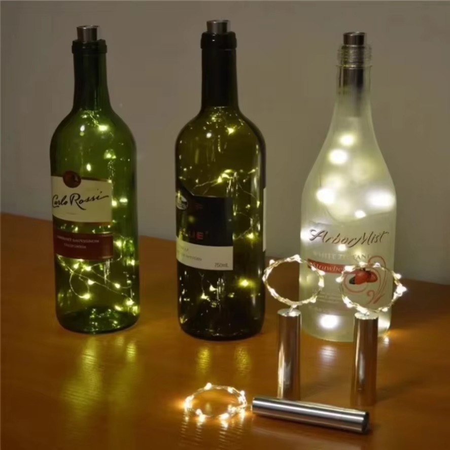LEDスターリーライトストリング,ワインボトル,コルク,フェ - Decor Lighting Cork のレビューと価格