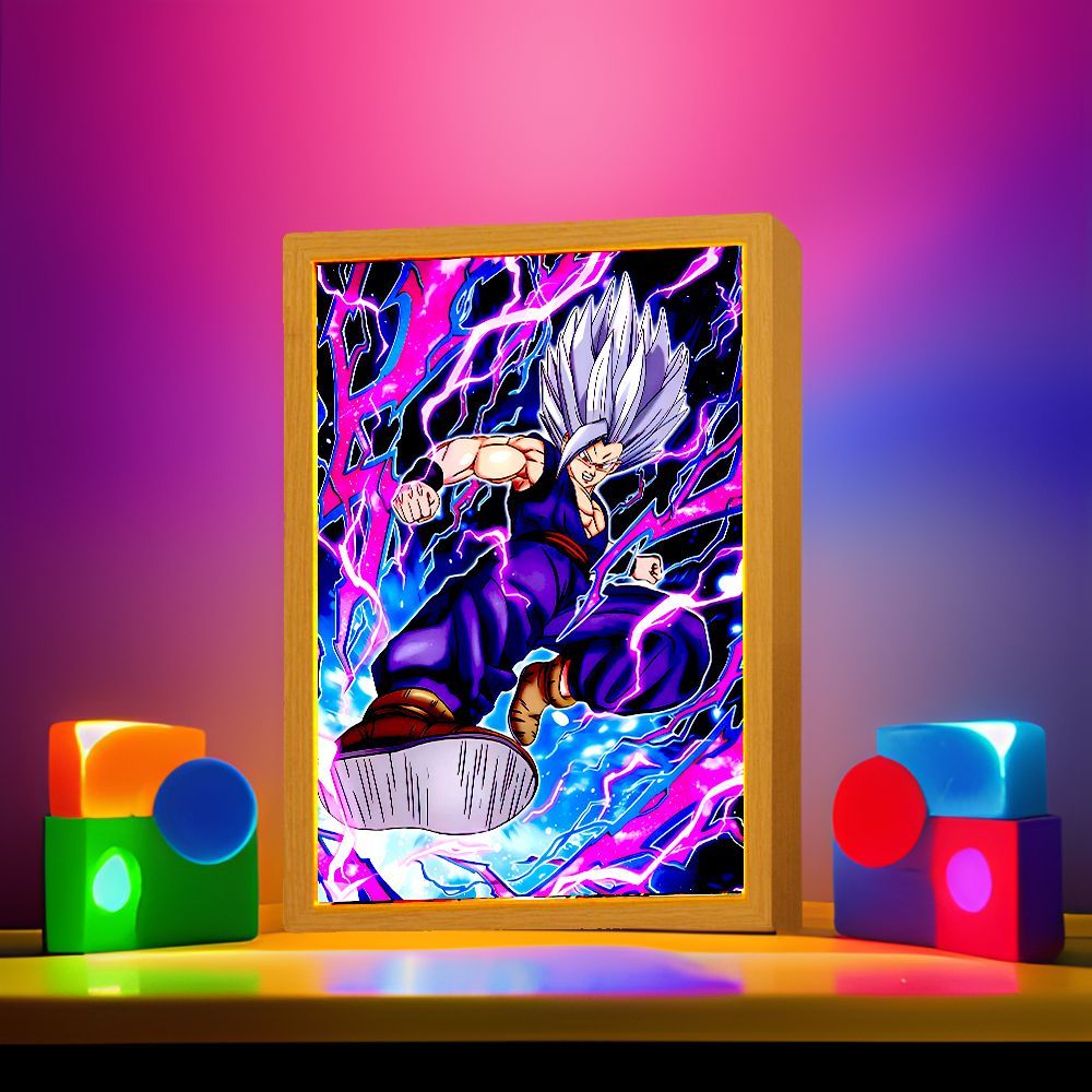 ドラゴンボール Z アニメフィギュアライトペインティングフォ - Led Moon Lamp のレビューと価格