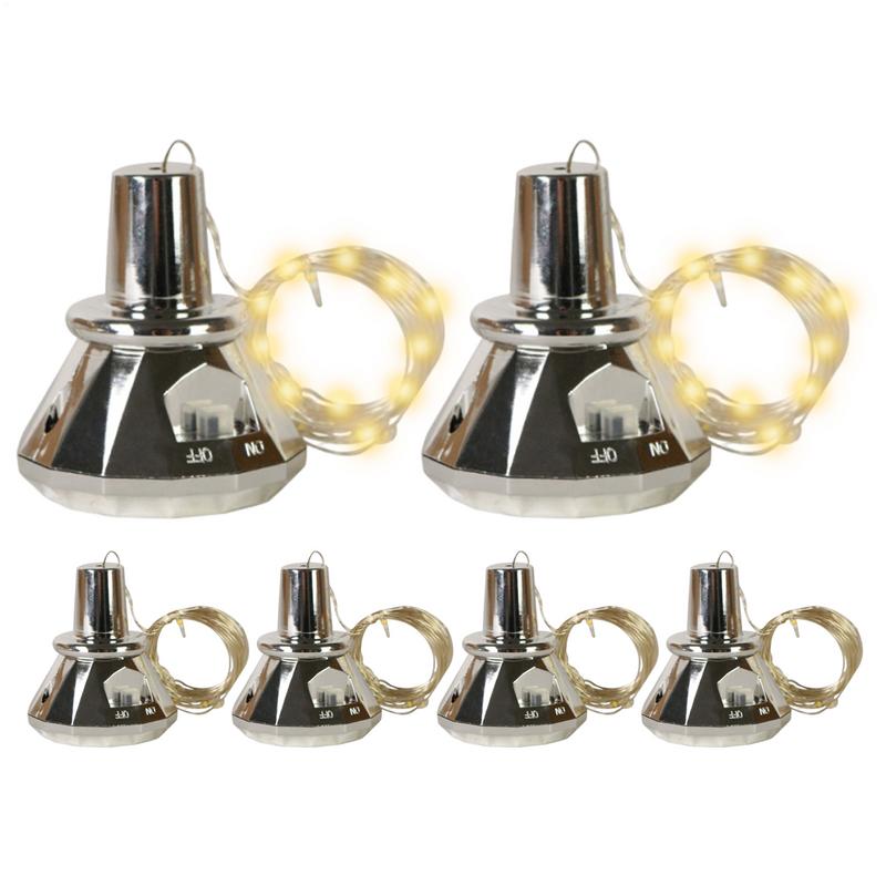 ワインボトルライトコルク 6X ソーラーコルクライトワインボ - Decor Lighting Cork のレビューと価格