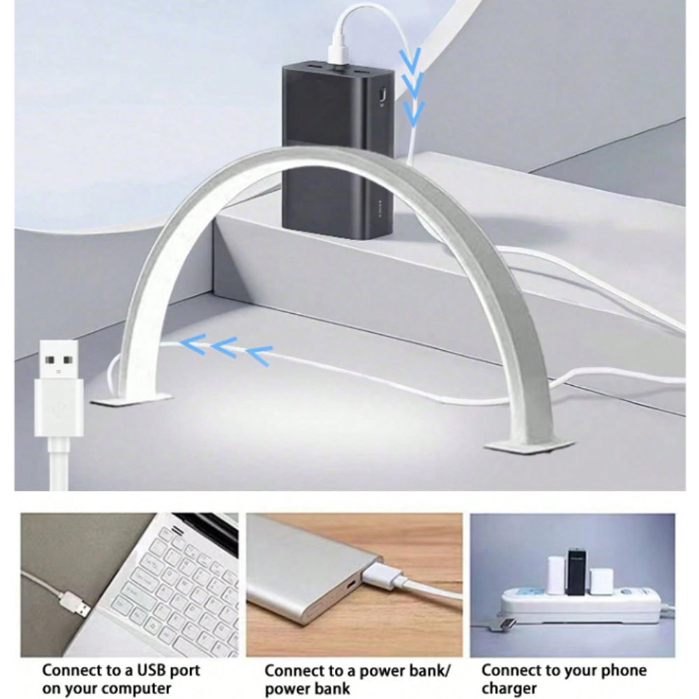 ネイルランプ 40/66CM 補光ライト USB 5V LE - Led Moon Lamp のレビューと価格