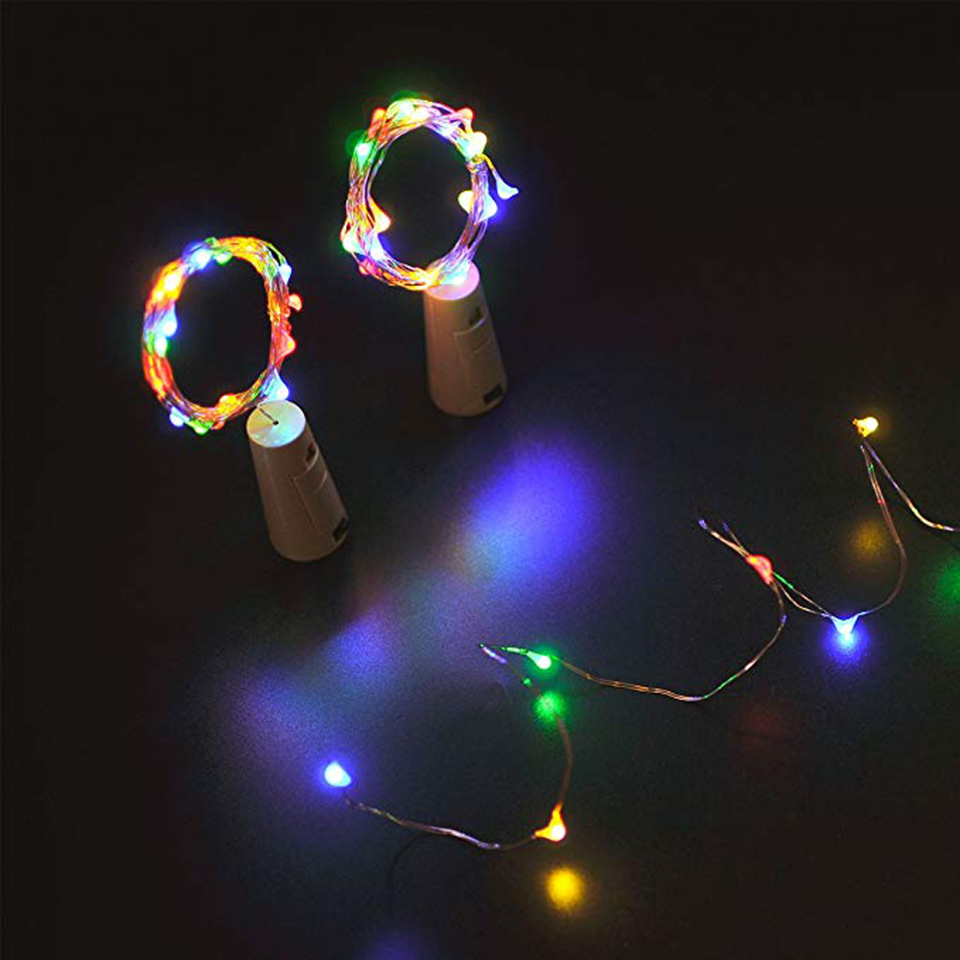 LEDワインボトルライト,1/3/5/10/20ピース,コル - Decor Lighting Cork のレビューと価格