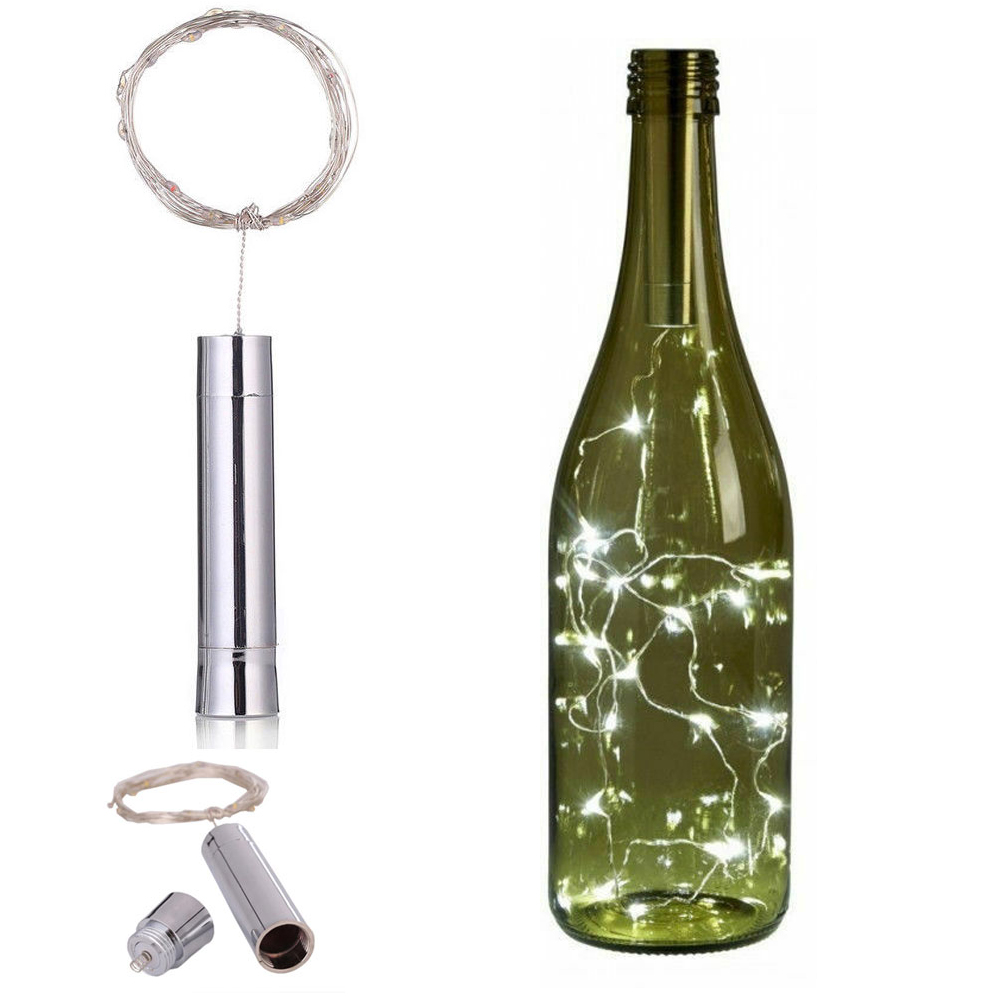 2M 20LED コルク型ワインボトル スターリー 10 1 - Decor Lighting Cork のレビューと価格