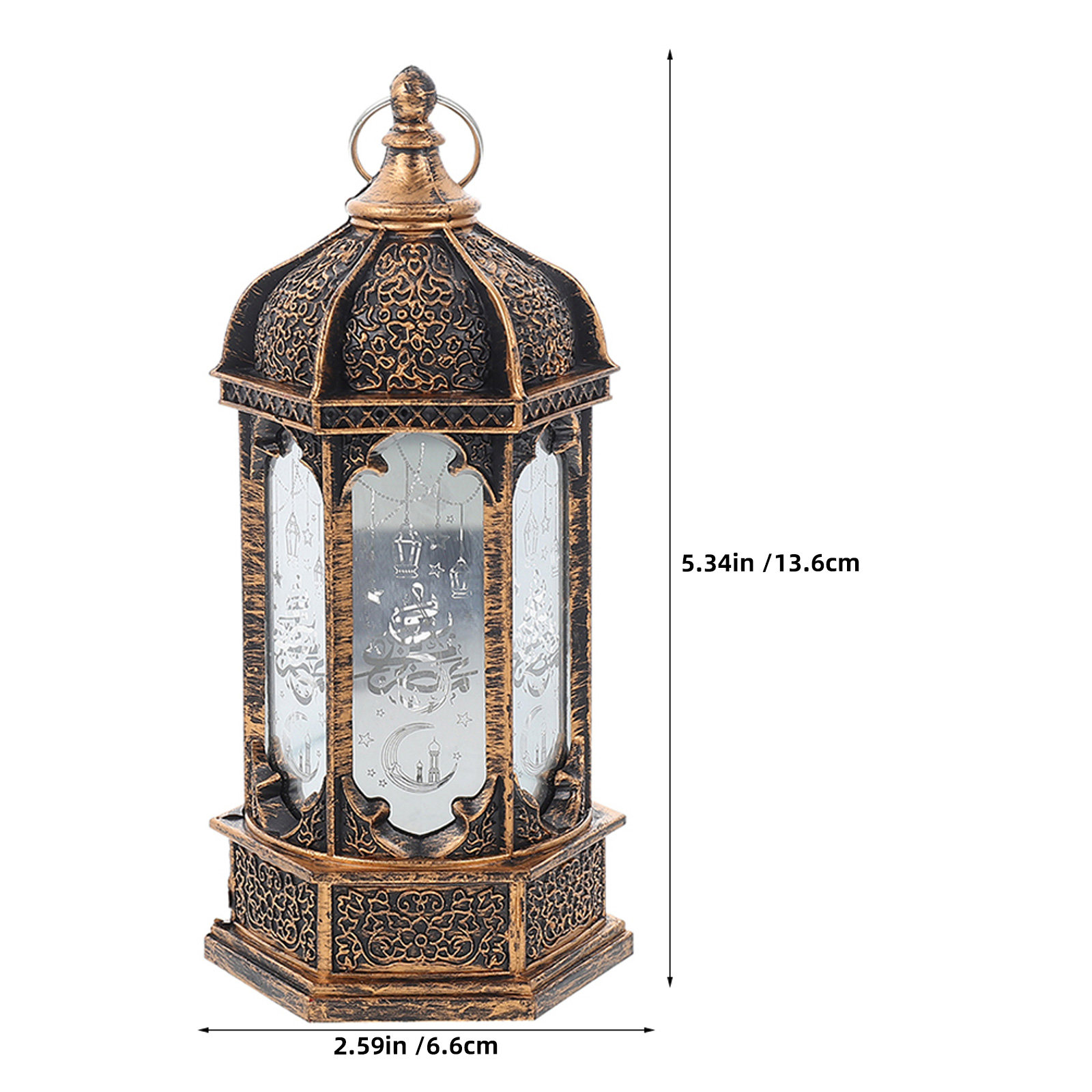 LED風灯2個入り、ラマダンランタン、イード祭りやパーティー - Led Moon Lamp のレビューと価格